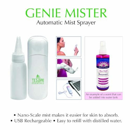 hi-tech products, Genie Mister Kit, facial mister, hydrate your skin, hydrating nano mist
