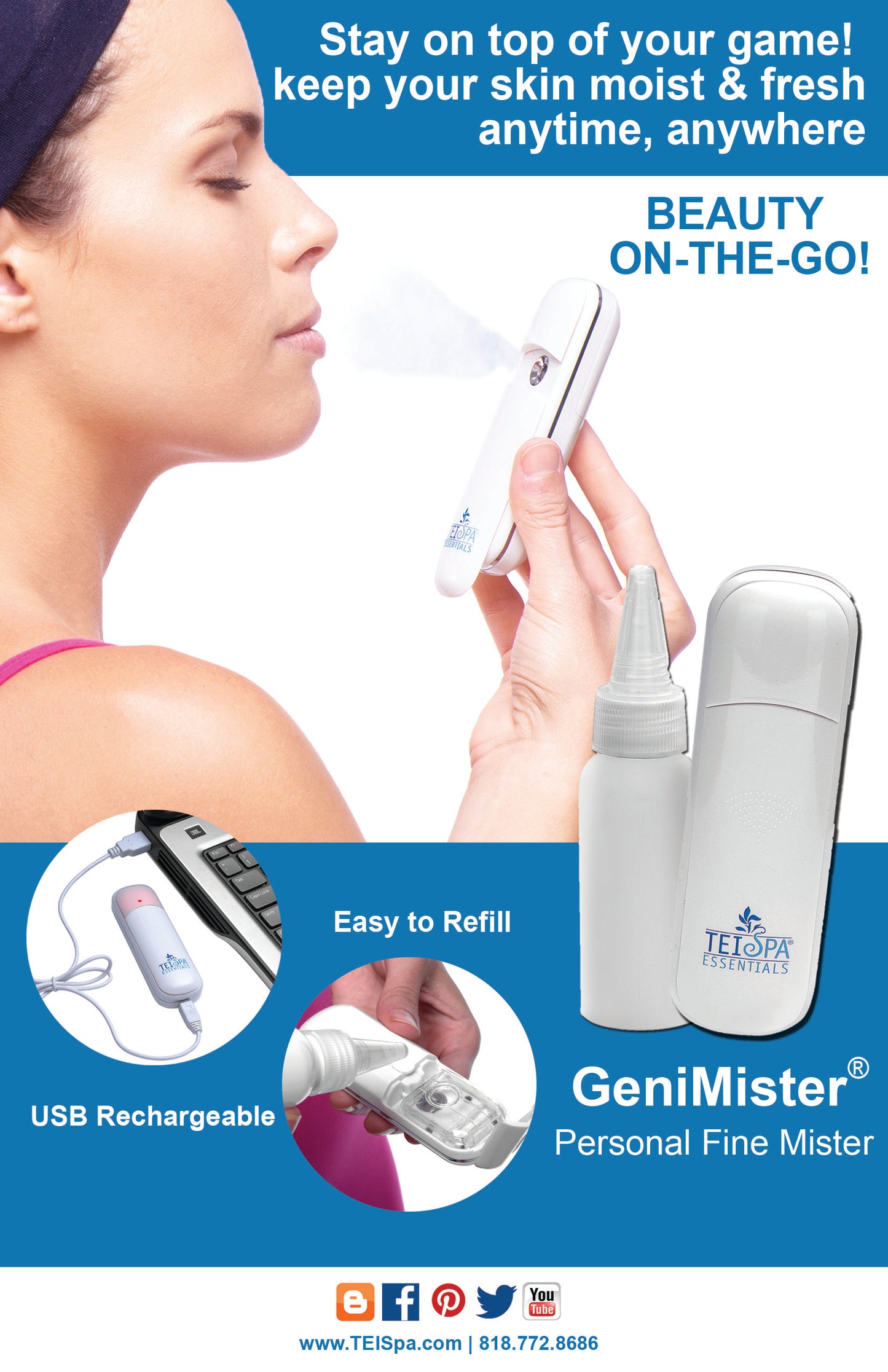 Hydra Skin Mister - for face, hair and body
